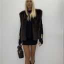 pelliccia smanicata senza bottoni eco